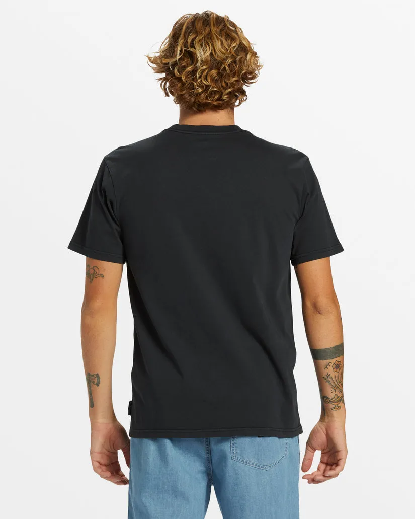 Quiksilver Salt Water Pocket Tee T-Shirt - BLACK sold by Sun Diego Boardshops product image thumbnail 2