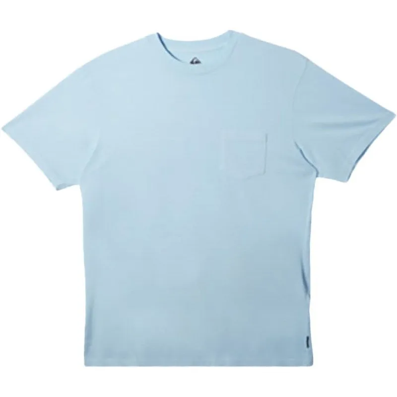 Quiksilver Salt Water Pocket Tee T-Shirt - AIRY BLUE sold by Sun Diego Boardshops product image thumbnail 2