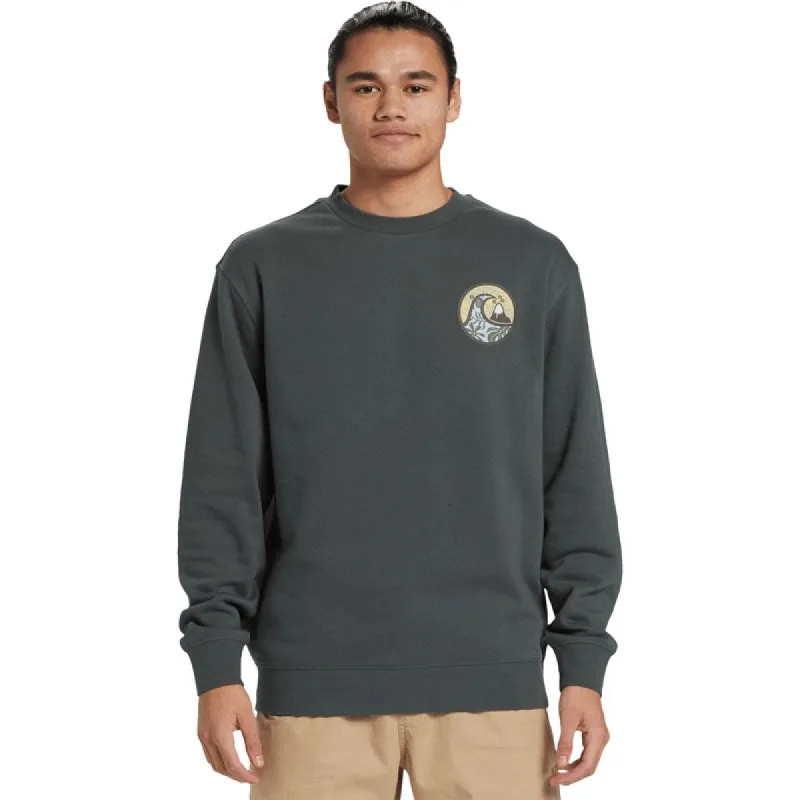 Quiksilver Graphic Crewneck Sweatshirt - URBAN CHIC sold by Sun Diego Boardshops