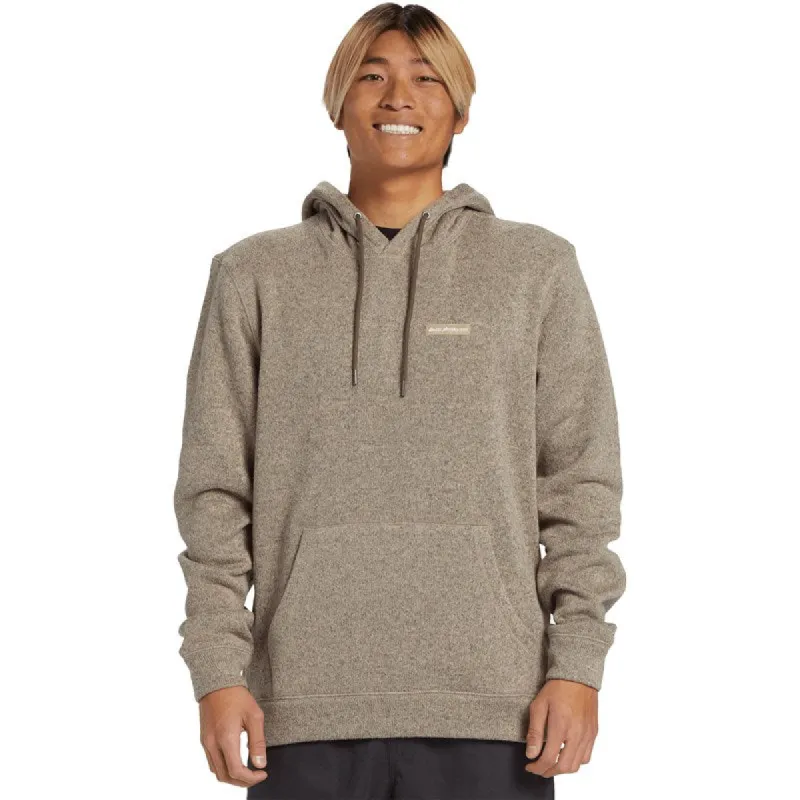 Quiksilver Keller Hoodie - PORTABELLA HEATHER sold by Sun Diego Boardshops