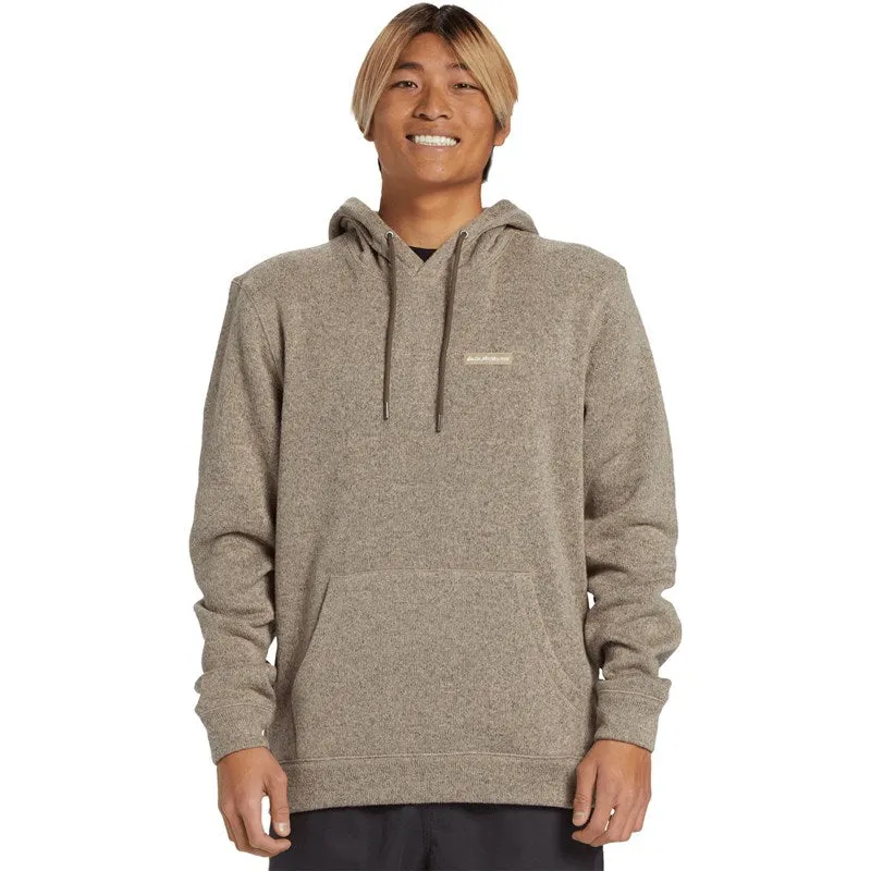Quiksilver Keller Hoodie - PORTABELLA HEATHER sold by Sun Diego Boardshops
