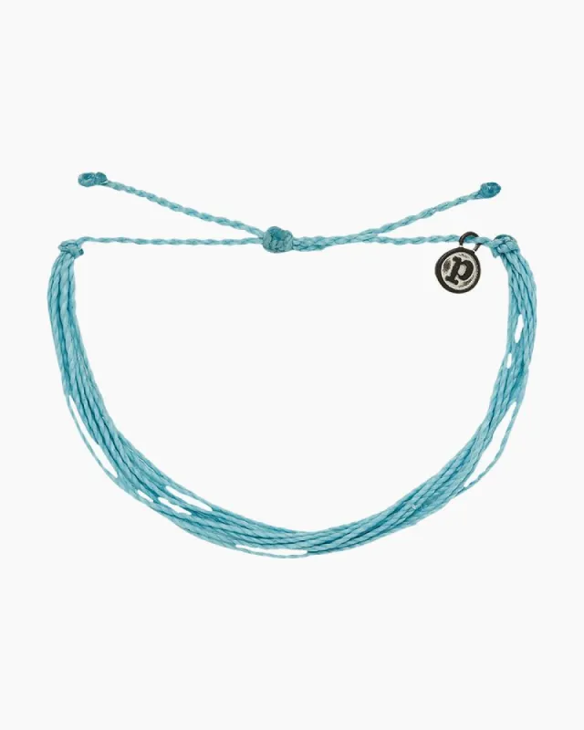 Pura Vida Bracelets Original Bracelet - CRYSTAL BLUE sold by Sun Diego Boardshops