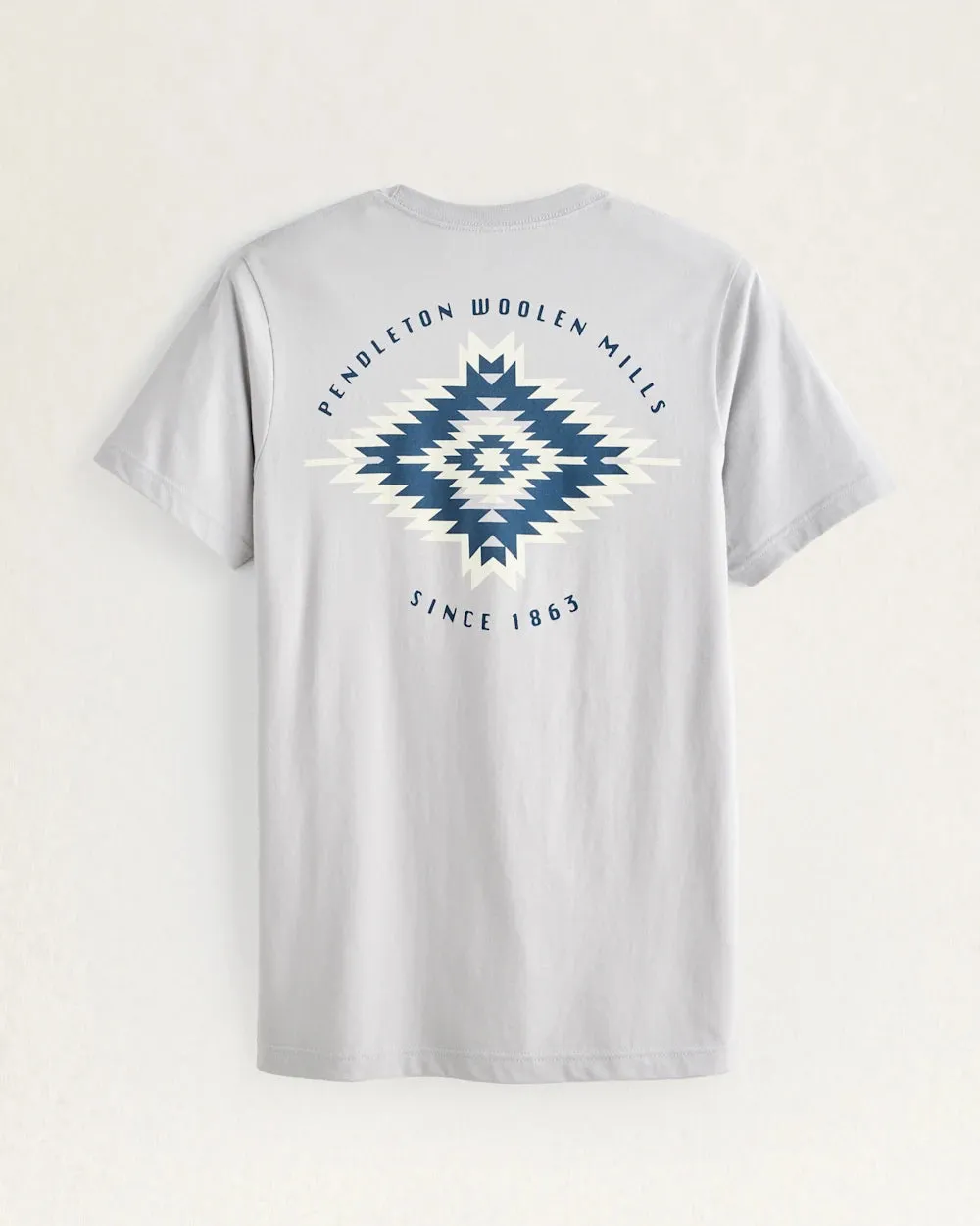 Pendleton MEN'S SALTILLO SUNSET GRAPHIC TEE - ATHLETIC GREY/WHITE sold by Sun Diego Boardshops