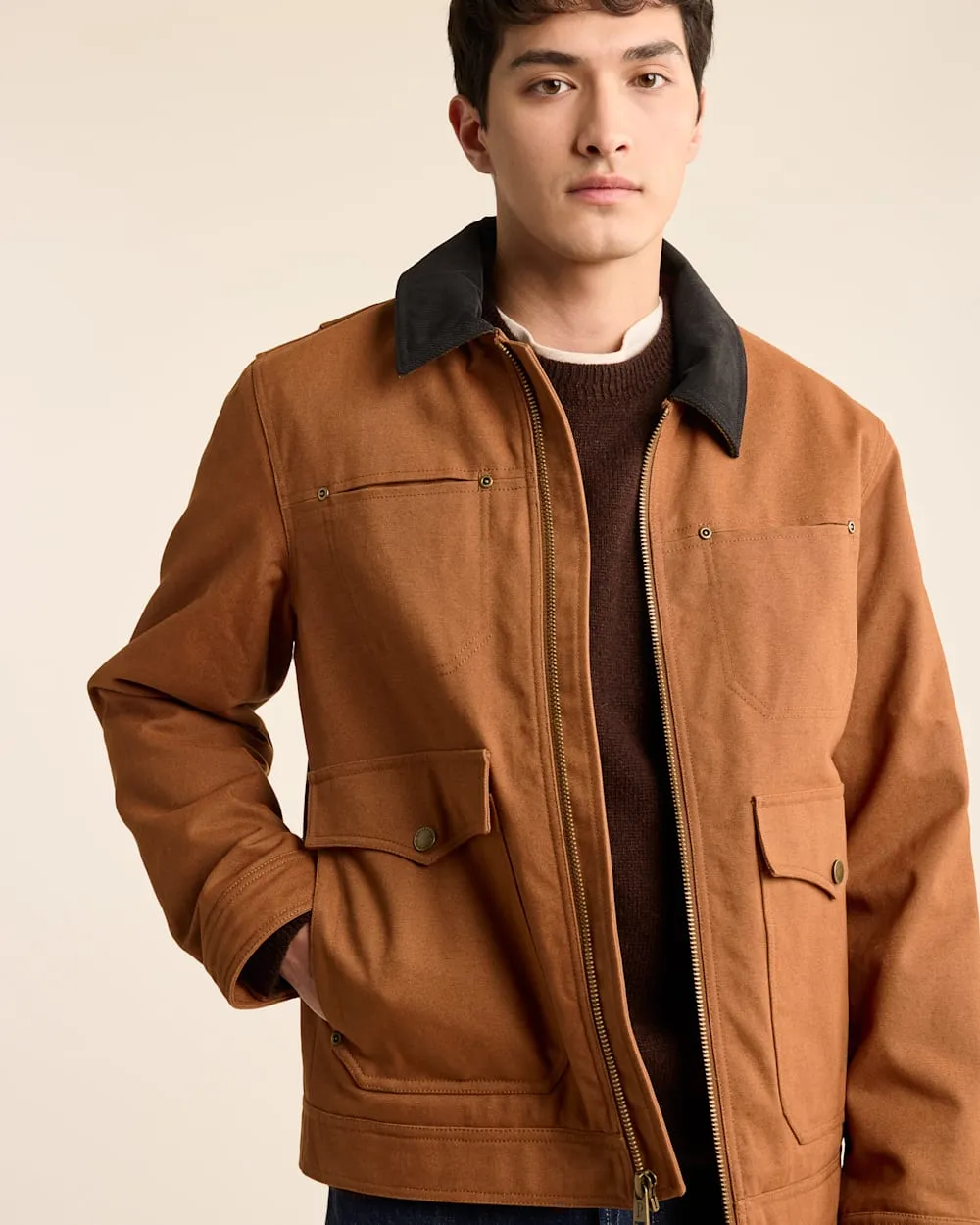 Pendleton MEN'S CARSON CITY CANVAS RANCH COAT - WHISKEY sold by Sun Diego Boardshops