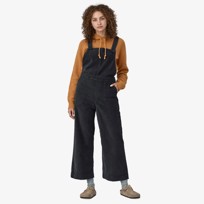 Patagonia Women's Stand Up Cropped Corduroy Overalls - PITCH BLUE sold by Sun Diego Boardshops