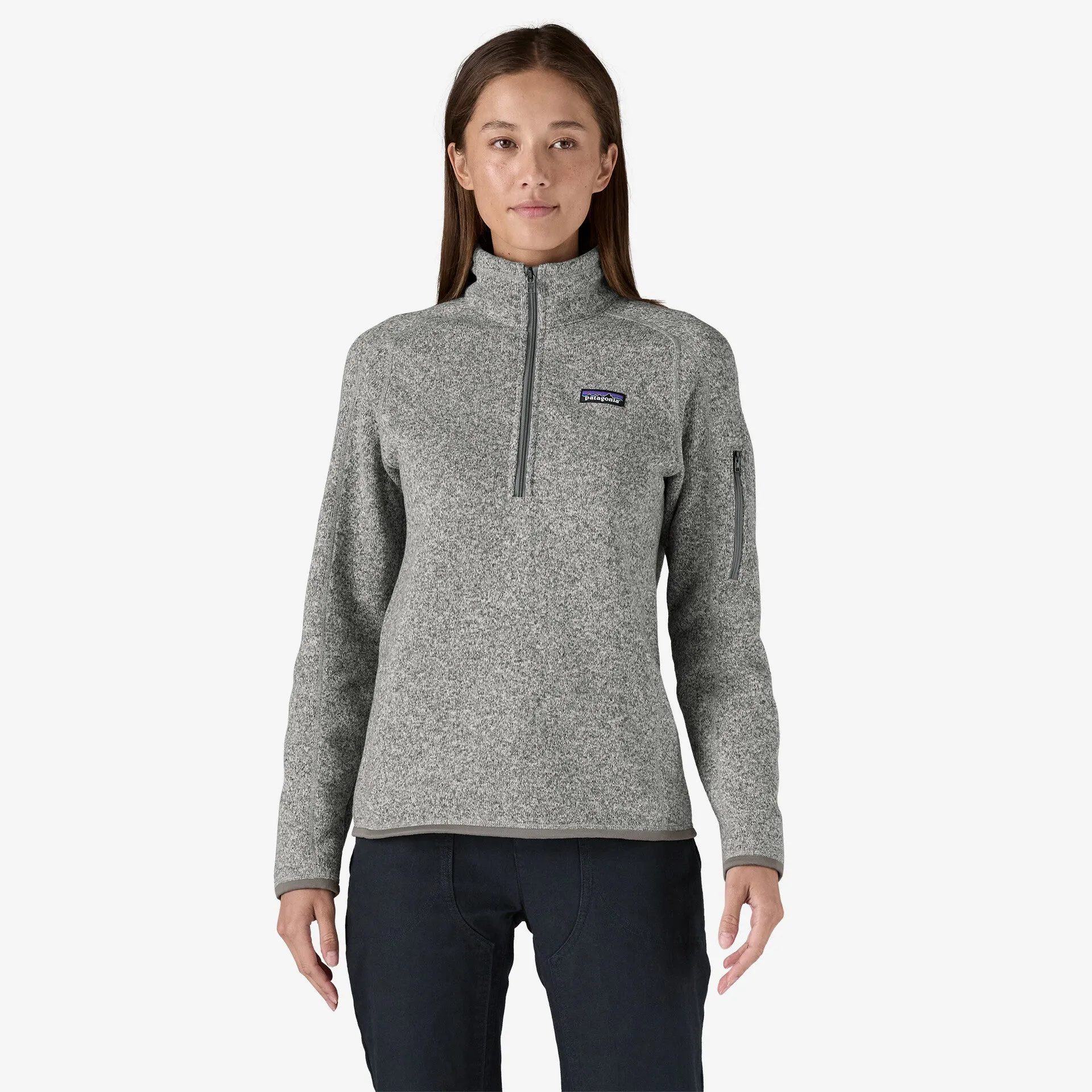 Patagonia Women's Better Sweater 1/4-Zip Fleece - BIRCH WHITE sold by Sun Diego Boardshops