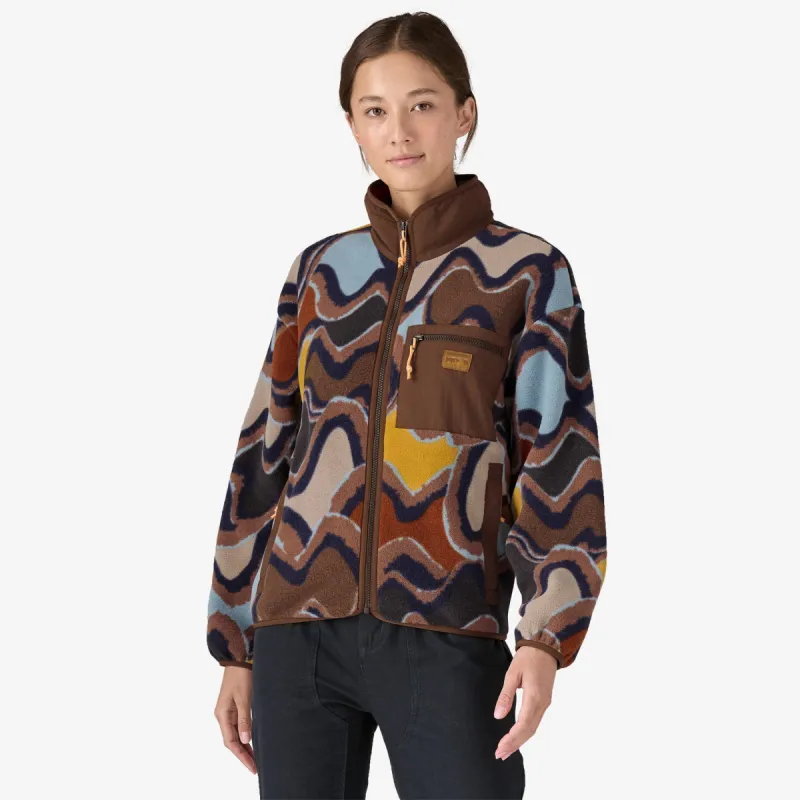 Patagonia Women's Synchilla Fleece Jacket - CURRENTS DULSE MAUVE sold by Sun Diego Boardshops
