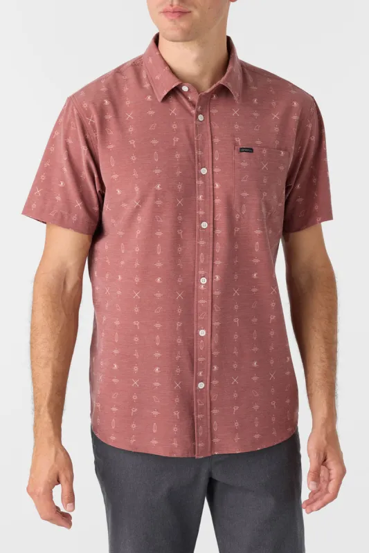 O'Neill TRVLR UPF TRAVERSE STANDARD FIT SHIRT - MAHOGANY sold by Sun Diego Boardshops