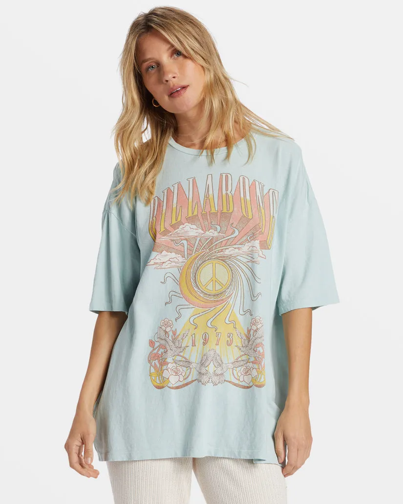 Billabong Head In The Clouds T-Shirt - SEA FOG sold by Sun Diego Boardshops