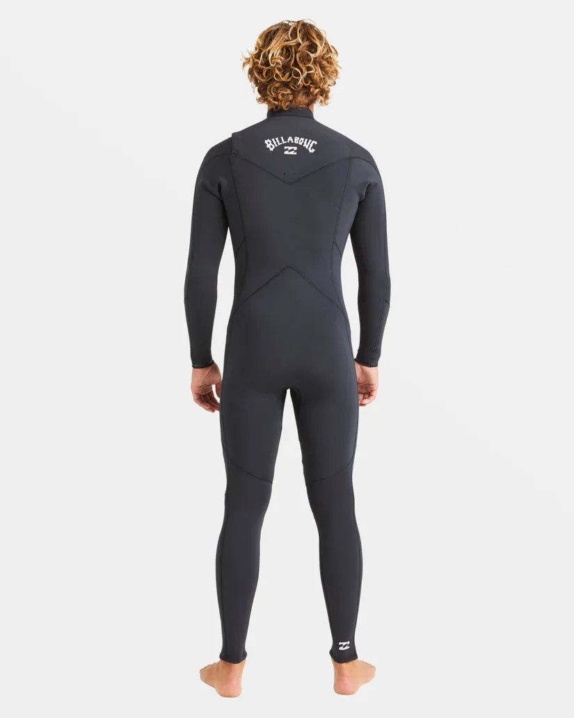 Billabong 3/2mm Absolute Natural Upcycler Chest Zip Wetsuit - BLACK sold by Sun Diego Boardshops product image thumbnail 2