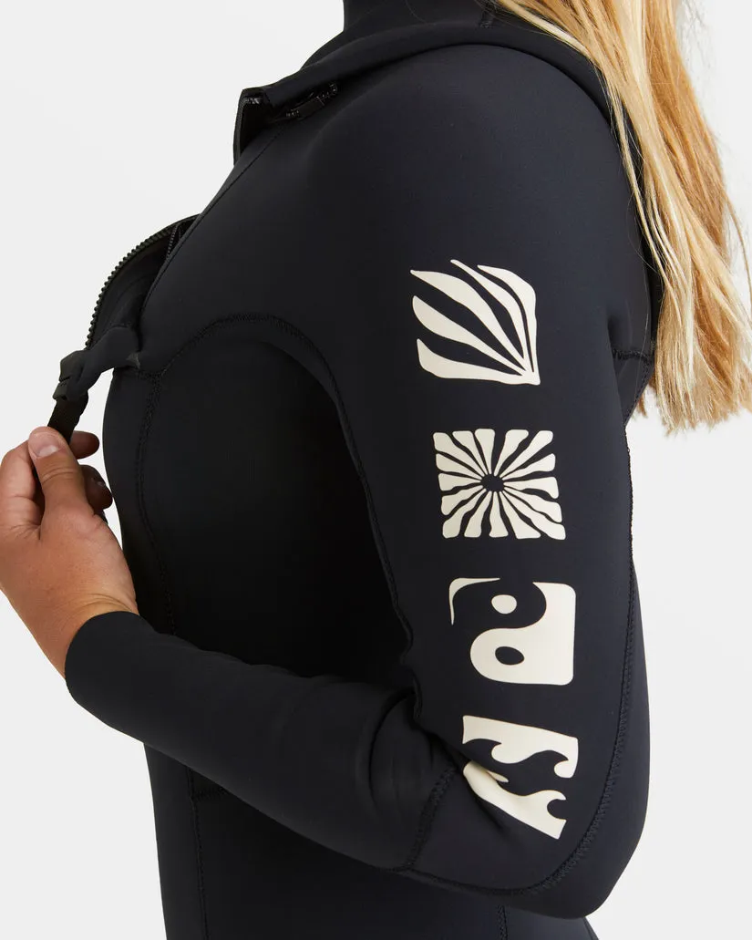 Billabong 4/3mm Synergy Natural Upcycler Chest Zip GBS Wetsuit - NIGHT FALL sold by Sun Diego Boardshops product image thumbnail 4