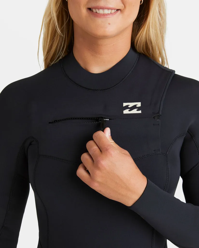 Billabong 3/2mm Synergy Natural Upcycler Chest Zip GBS Wetsuit - NIGHT FALL sold by Sun Diego Boardshops product image thumbnail 3