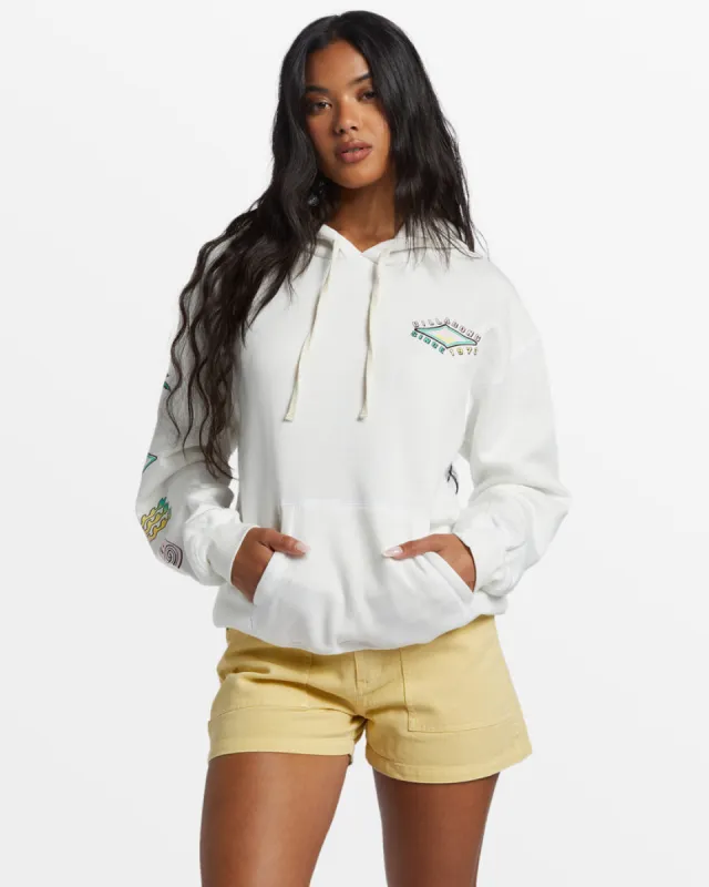 Billabong Keep Shining Hoodie - SALT CRYSTAL sold by Sun Diego Boardshops