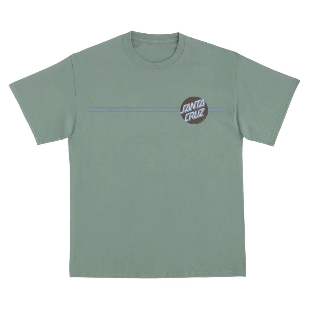 Santa Cruz Other Dot Mens T-Shirt - GREEN/BROWN sold by Sun Diego Boardshops product image thumbnail 2