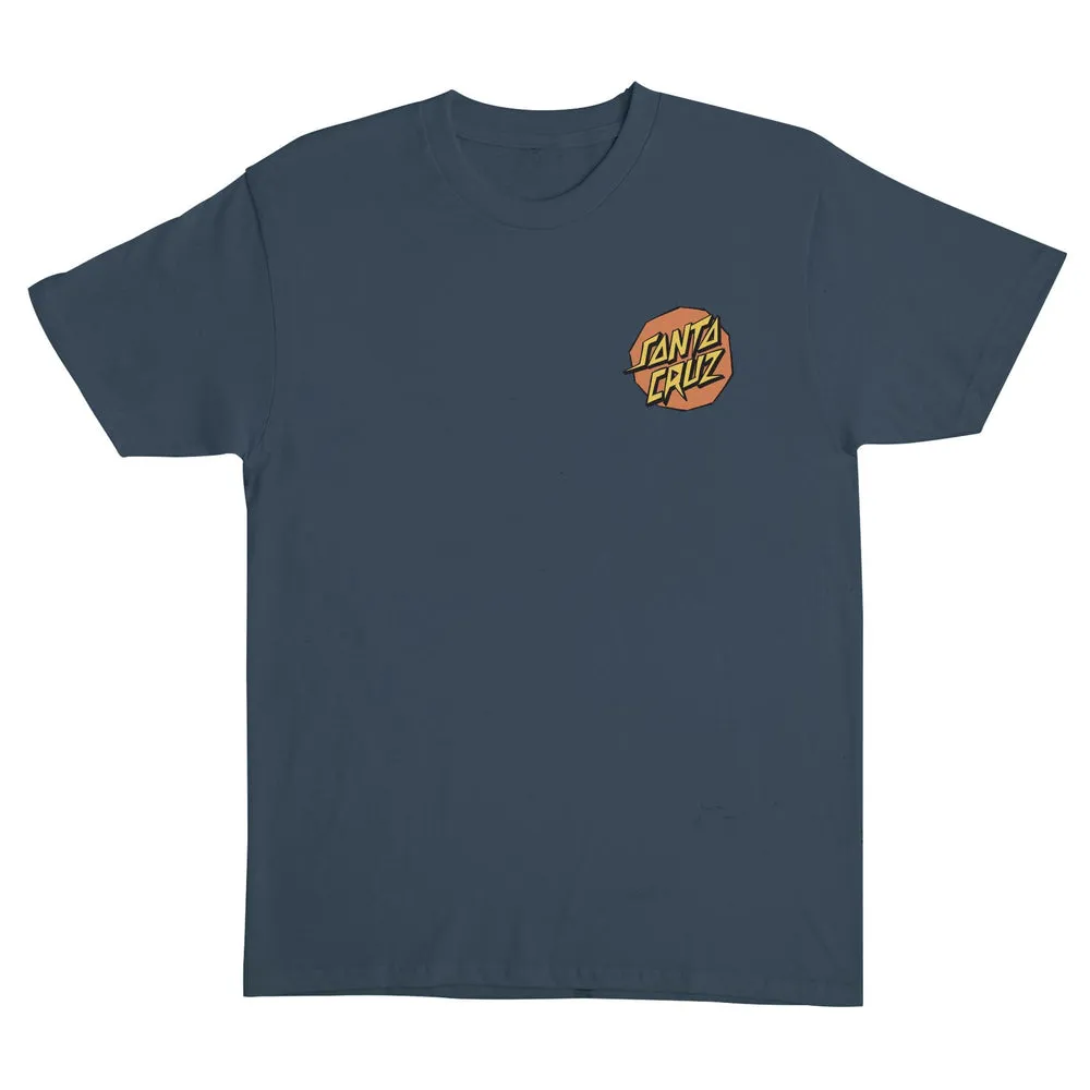 Santa Cruz Screaming Scratched Hand Mens T-Shirt - STEEL BLUE sold by Sun Diego Boardshops product image thumbnail 2