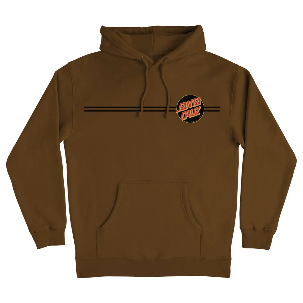 Santa Cruz Other Dot Mens Hoodie - BROWN/BLACK SUNSET sold by Sun Diego Boardshops product image thumbnail 2