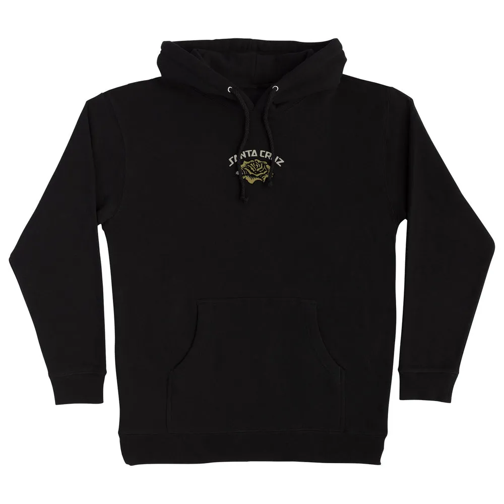 Santa Cruz Dressen Rose Solo Mens Hoodie - BLACK sold by Sun Diego Boardshops product image thumbnail 2