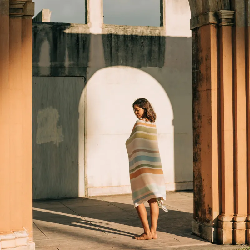 SLOWTIDE Zoey Turkish Towel - RETRO sold by Sun Diego Boardshops