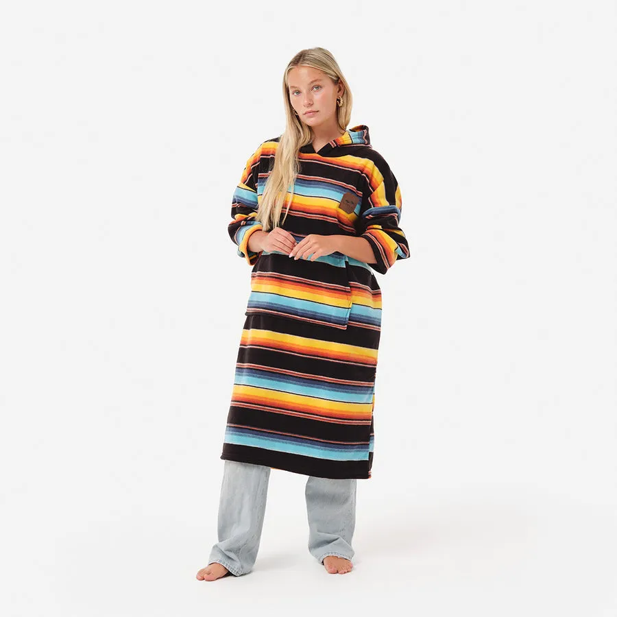 SLOWTIDE El Cap Chilling Fleece Poncho - MULTI sold by Sun Diego Boardshops