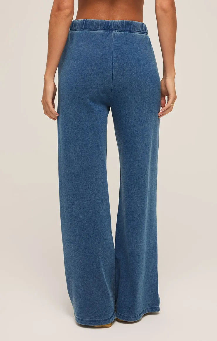 Z-Supply Hunter Knit Denim Pant - VINTAGE INDIGO sold by Sun Diego Boardshops product image thumbnail 2