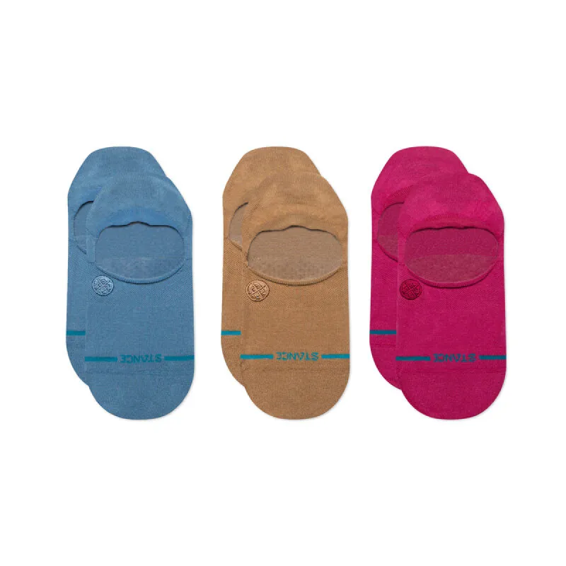 Stance Cotton No Show Socks 3 Pack - Chive sold by Sun Diego Boardshops