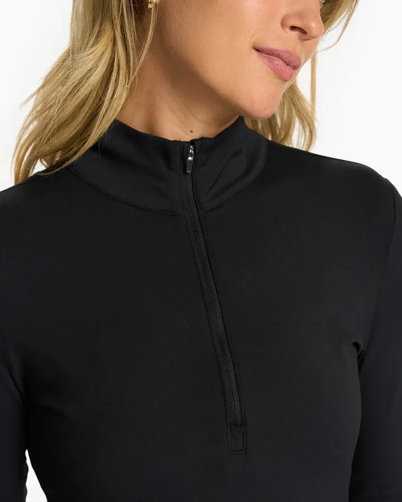 Vuori Studio Half Zip - Black sold by Sun Diego Boardshops product image thumbnail 4