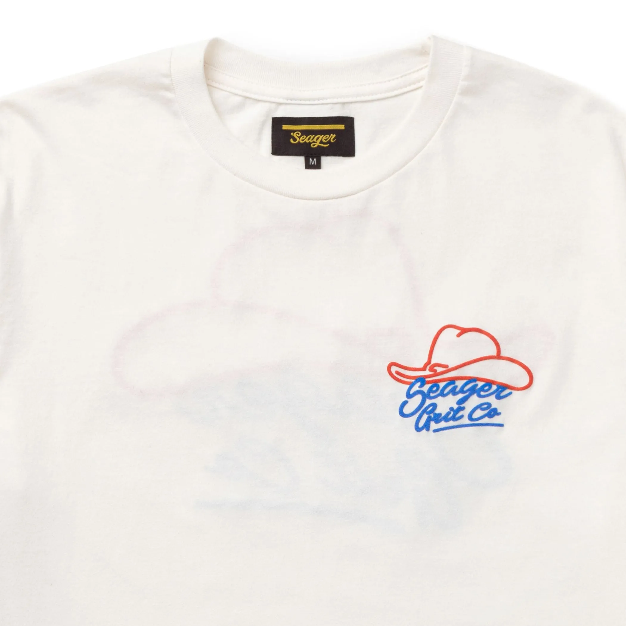 Seager Troubadour Tee - White sold by Sun Diego Boardshops product image thumbnail 3