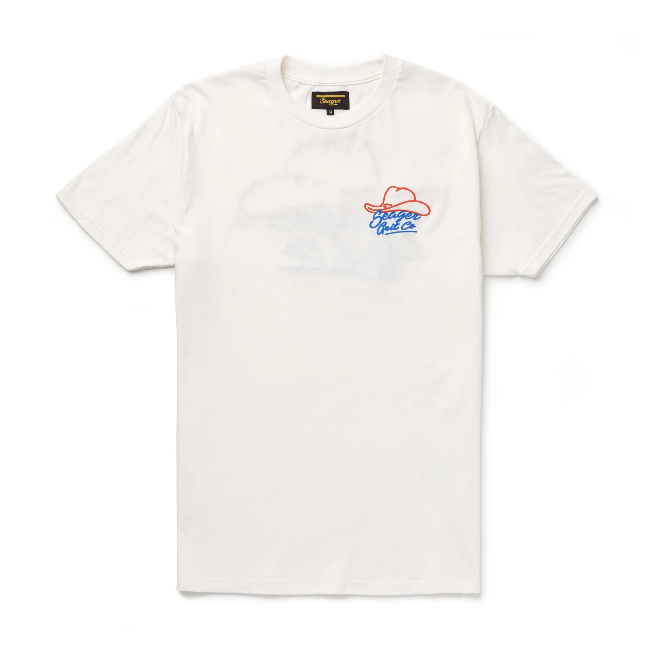 Seager Troubadour Tee - White sold by Sun Diego Boardshops product image thumbnail 2