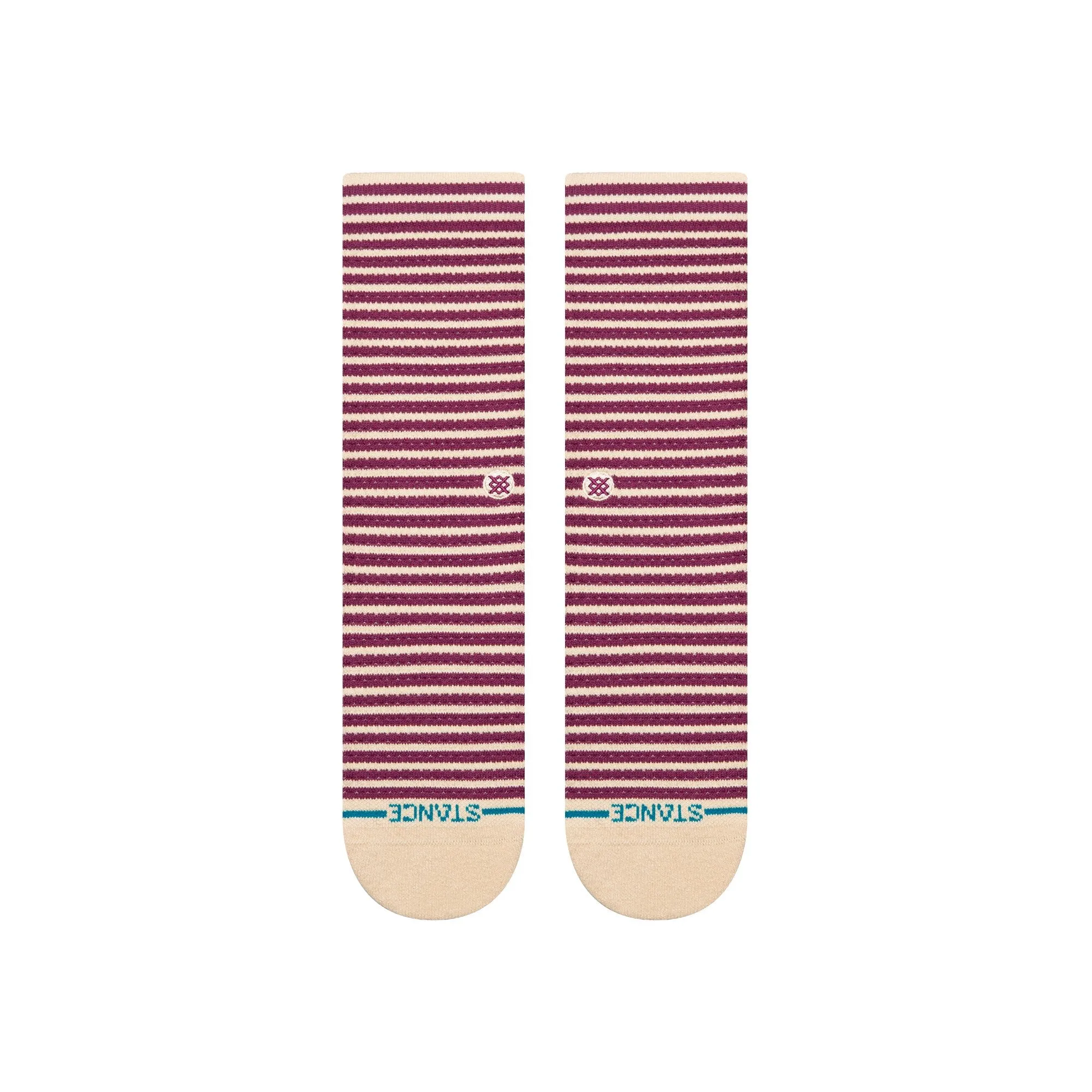 Stance Butter Blend Crew Medium Cushion Socks - GRAPE sold by Sun Diego Boardshops product image thumbnail 2