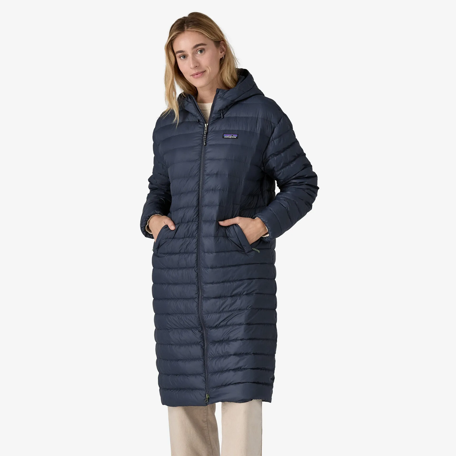 Patagonia Women's Recycled Down Sweater Parka - PITCH BLUE sold by Sun Diego Boardshops