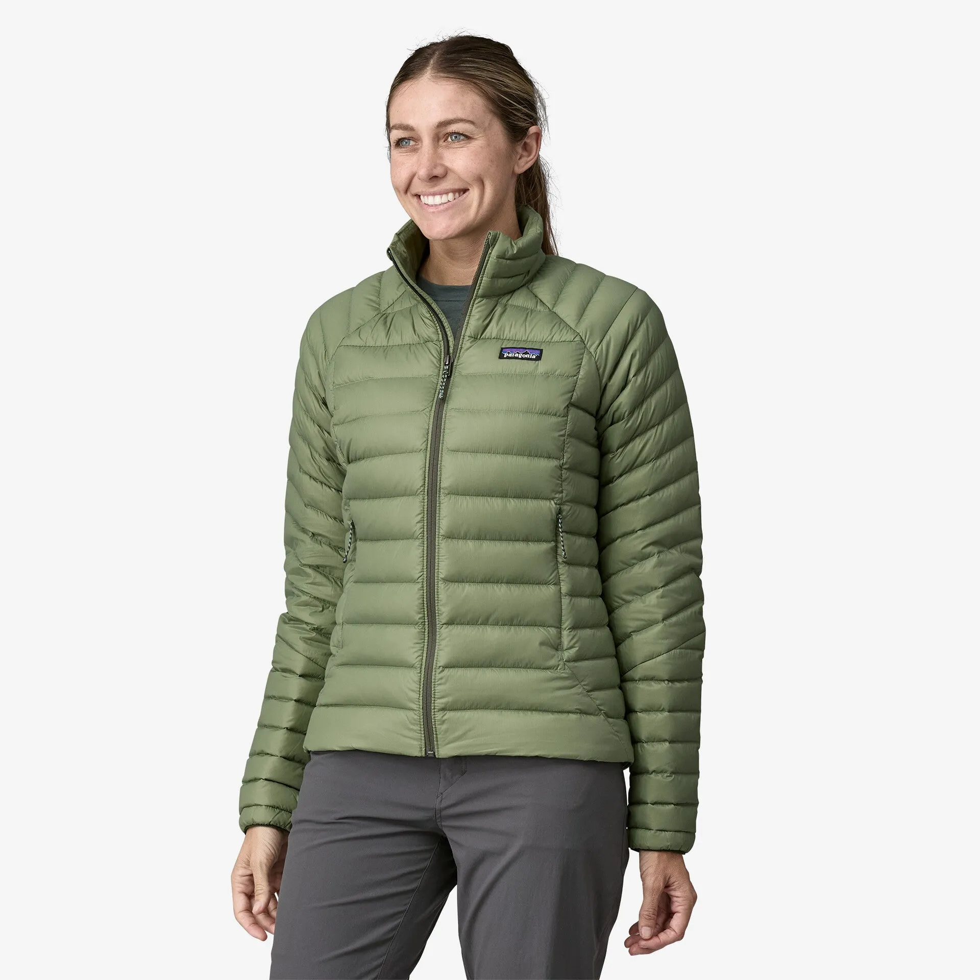 Patagonia Women's Down Sweater - TERRAIN GREEN sold by Sun Diego Boardshops