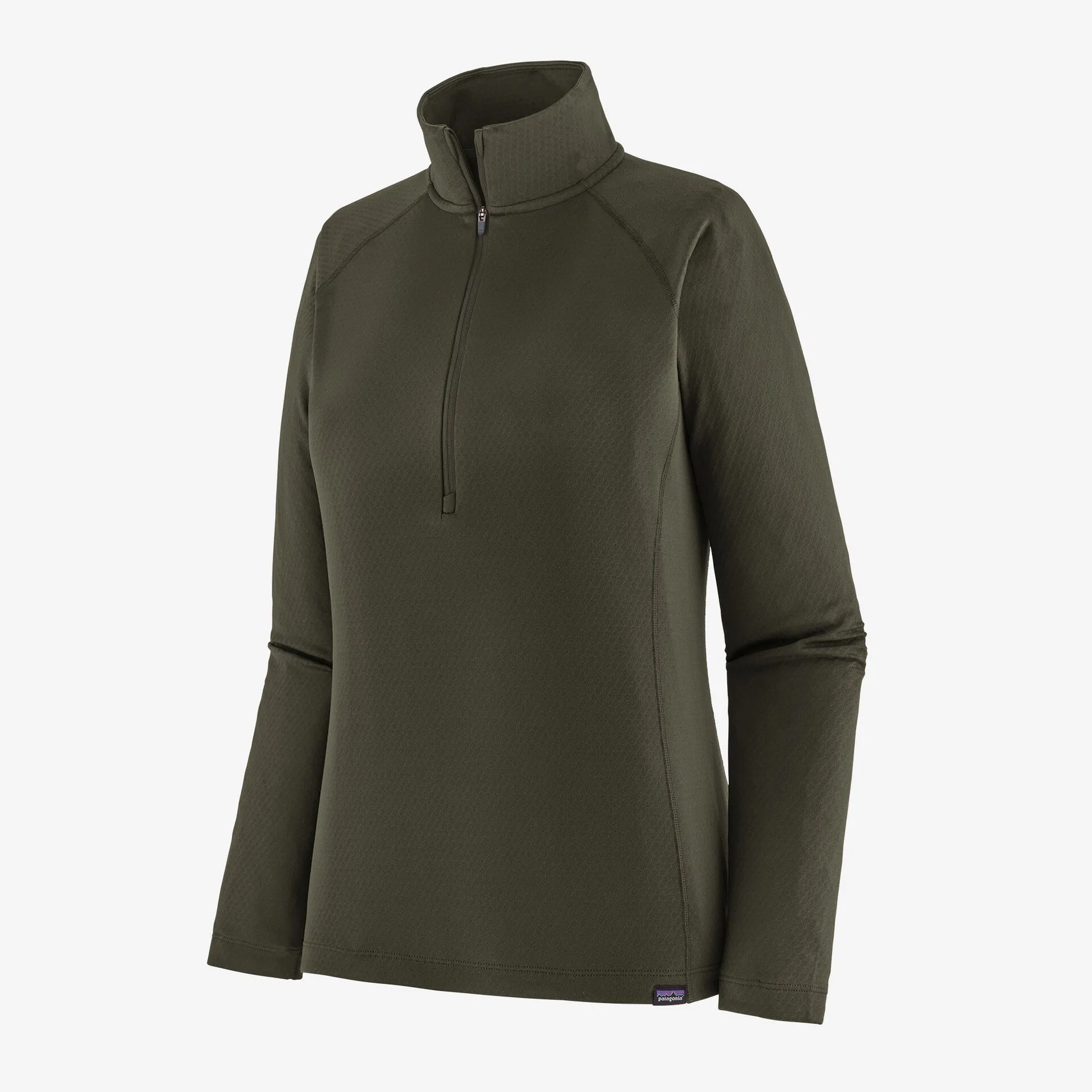 Patagonia Women's Capilene Midweight Zip-Neck - PINE NEEDLE GREEN sold by Sun Diego Boardshops