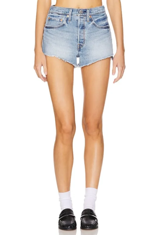 Levi's 501 Original Fit High Rise Women's Shorts - OPTIMAL ZONE sold by Sun Diego Boardshops