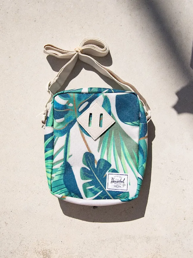 Herschel Supply Co Classic Crossbody - 2L - MOONBEAM PALM LEAVES sold by Sun Diego Boardshops