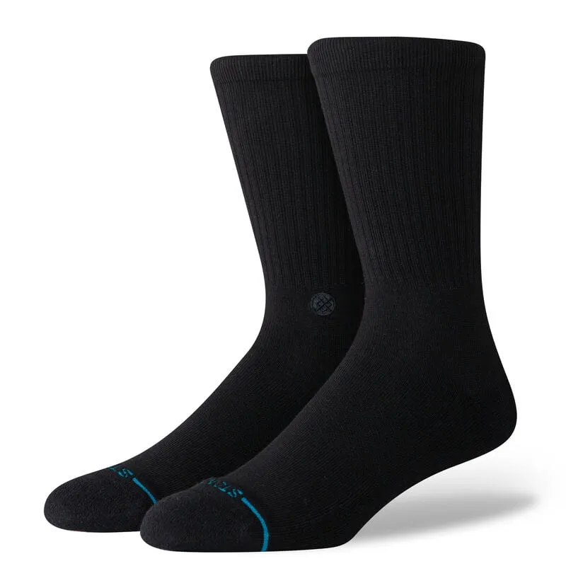 Stance Butter Blend Shelter Crew Socks - BLACK sold by Sun Diego Boardshops