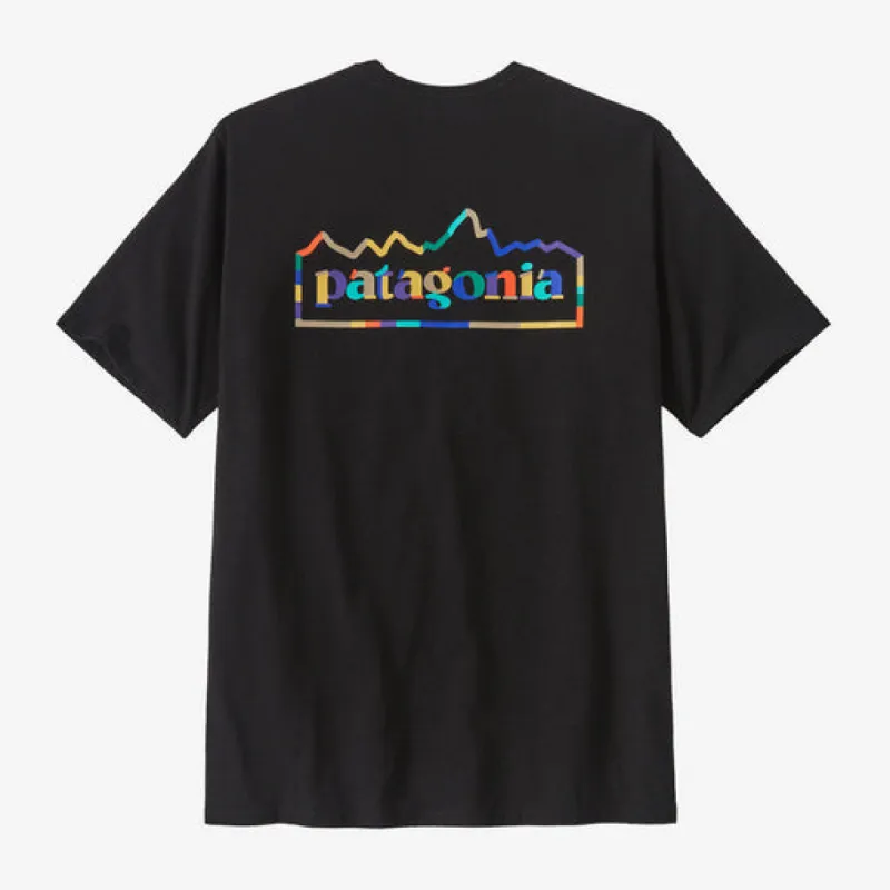 Patagonia Men's Unity Fitz Responsibili-TeeĀ® - INK BLACK sold by Sun Diego Boardshops