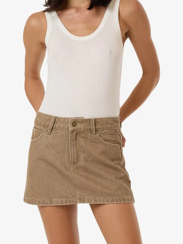 THRILLS Sophie Skirt - BREEN STONEWASH sold by Sun Diego Boardshops