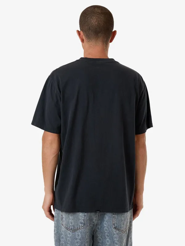 THRILLS Speed Of Fury Merch Fit Tee - TWILIGHT BLACK sold by Sun Diego Boardshops product image thumbnail 2