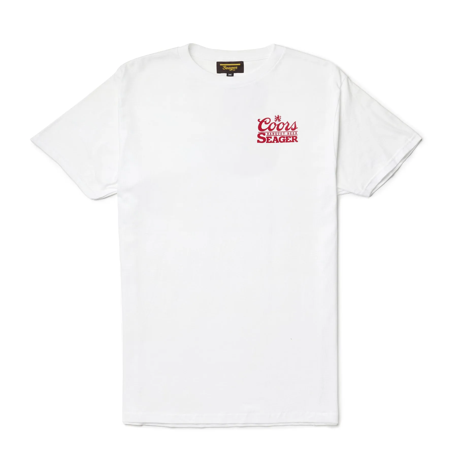 Seager Seager X Coors Banquet Bumper Tee - White sold by Sun Diego Boardshops product image thumbnail 2