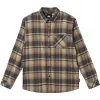 Quiksilver Mens Convex Stretch Flannel Shirt - URNBAN CHIC sold by Sun Diego Boardshops