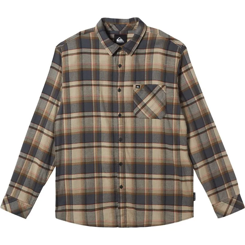 Quiksilver Mens Convex Stretch Flannel Shirt - URNBAN CHIC sold by Sun Diego Boardshops
