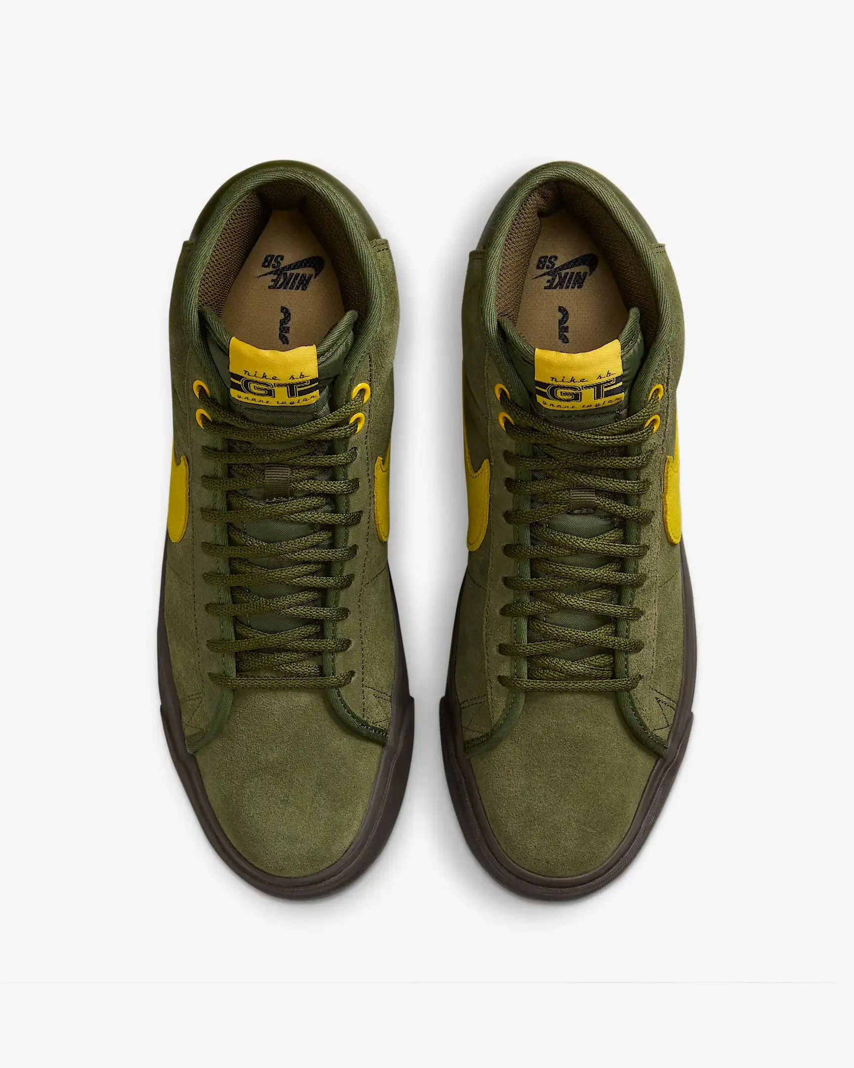 Nike Zoom Blazer Mid - ROUGH GREEN AND AMARILLO sold by Sun Diego Boardshops product image thumbnail 2