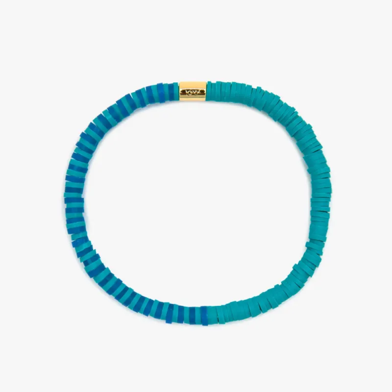 Pura Vida Bracelets Seascape Stretch Bracelet - PACIFICA sold by Sun Diego Boardshops