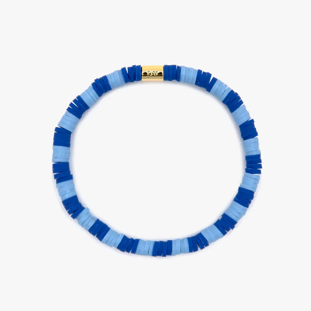 Pura Vida Bracelets Seascape Stretch Bracelet - LAGOON sold by Sun Diego Boardshops