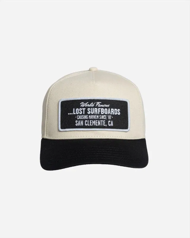 Lost ENTERPRISES TIMELESS STRAPBACK - VINTAGE KHAKI sold by Sun Diego Boardshops