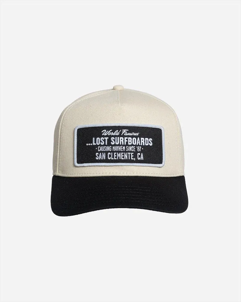 Lost ENTERPRISES TIMELESS STRAPBACK - VINTAGE KHAKI sold by Sun Diego Boardshops
