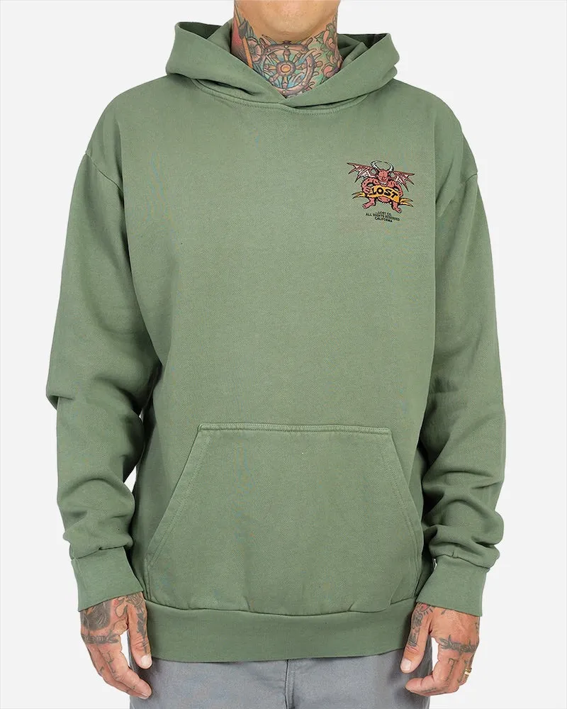 Lost ENTERPRISES Fiend Heavyweight Hoodie - LIGHT GREEN sold by Sun Diego Boardshops product image thumbnail 2
