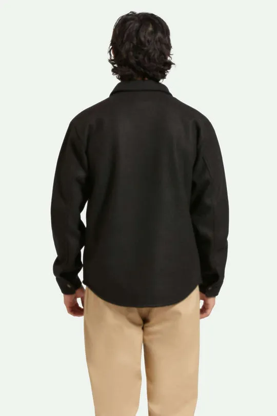 Brixton Durham Felted Stretch Jacket - BLACK sold by Sun Diego Boardshops product image thumbnail 2