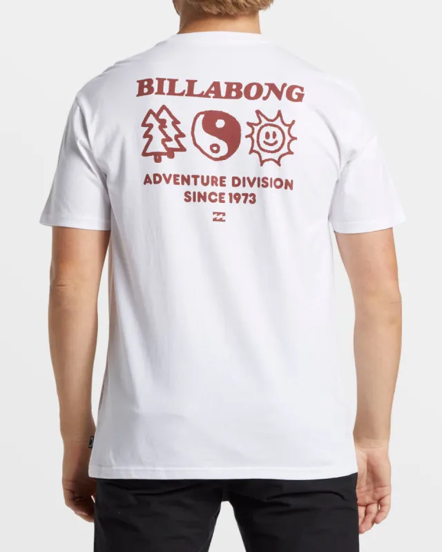 Billabong Balance OG T-Shirt - WHITE sold by Sun Diego Boardshops