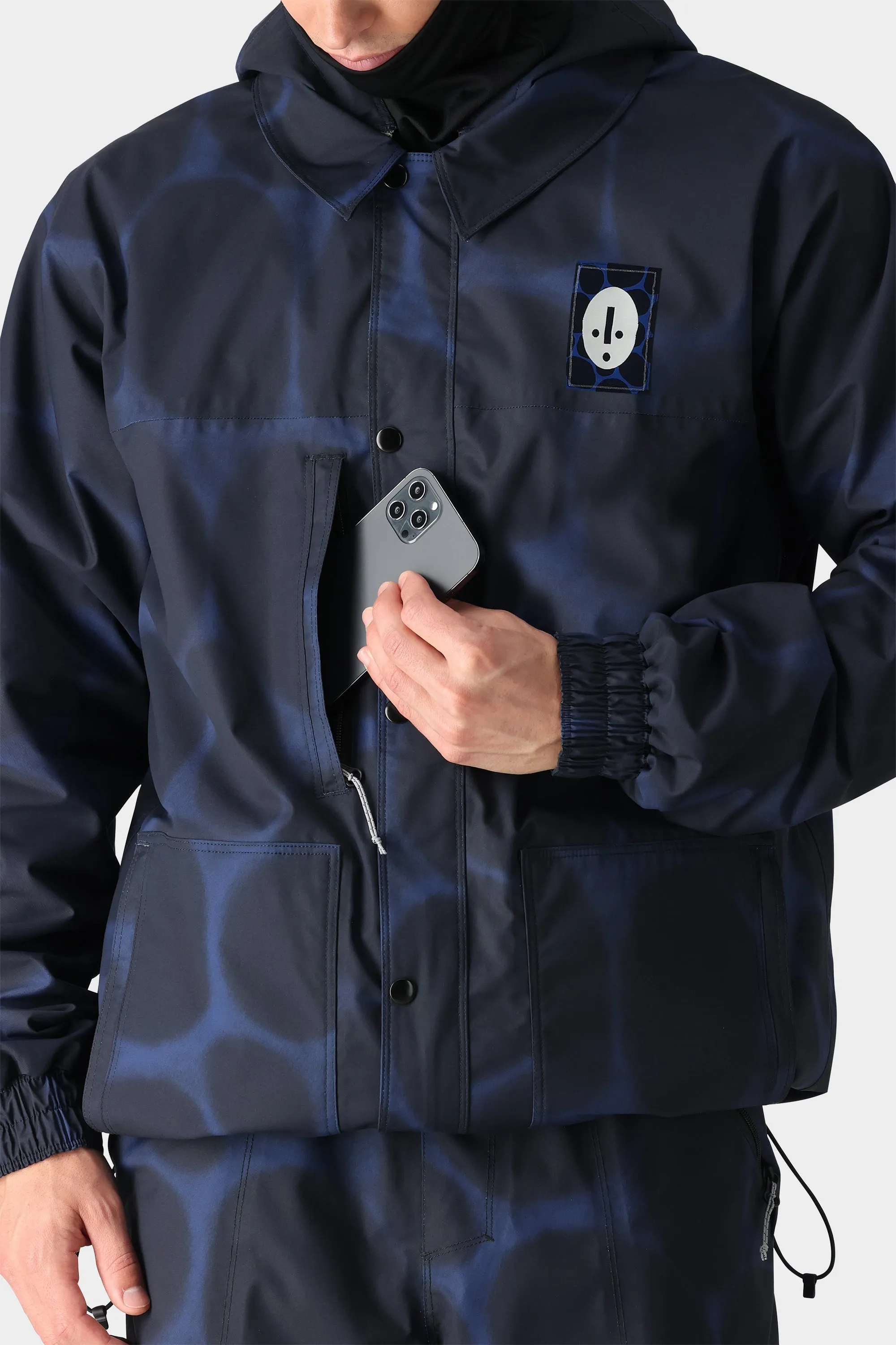 686 Enterprises Dojo Jacket - BLUE AIRBRUSH sold by Sun Diego Boardshops product image thumbnail 3